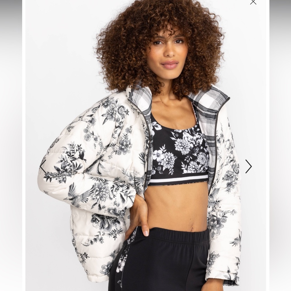 Johnny Was Ivory Dreamer Reversible Jacket